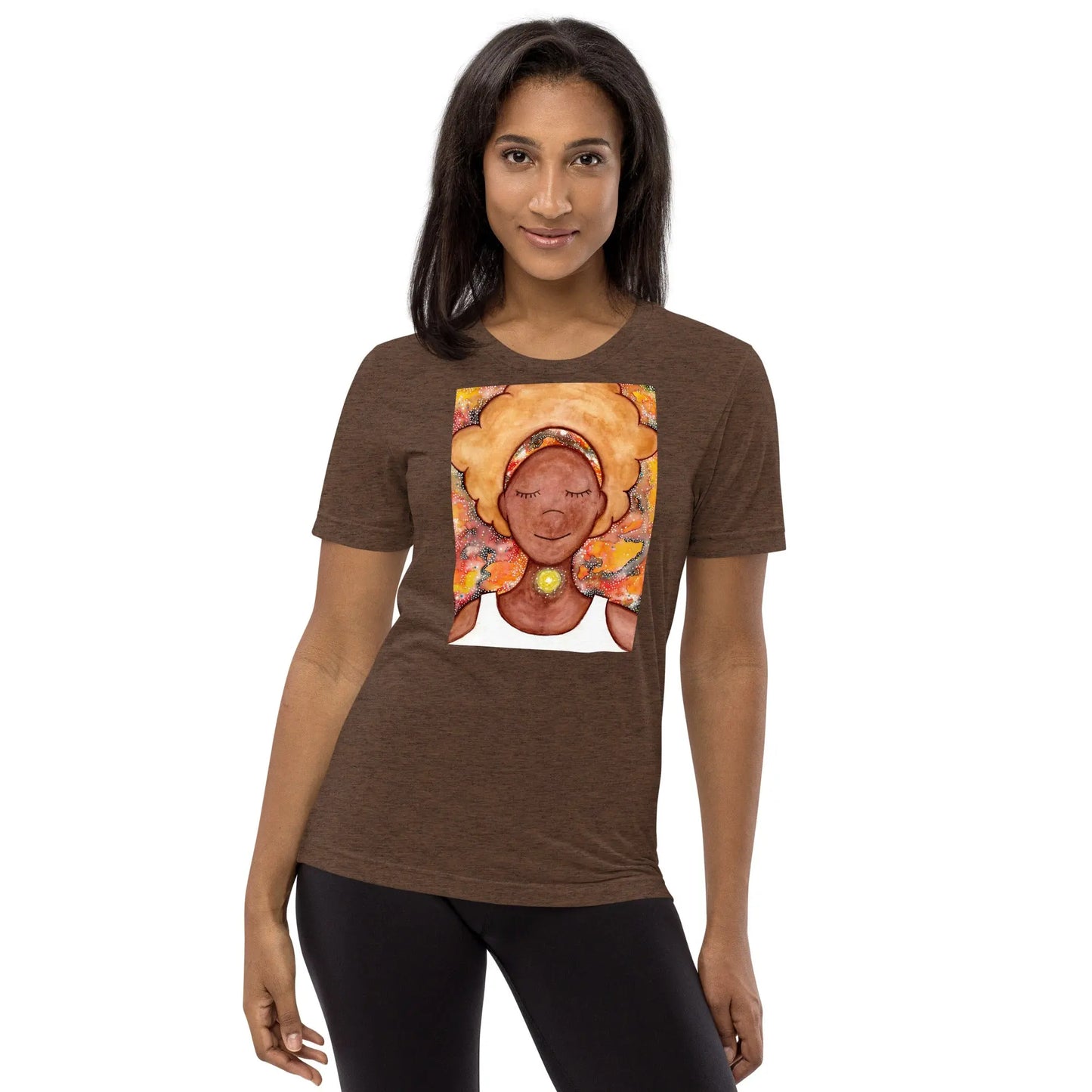 Unisex Tri-Blend T-shirt (the throat chakra)
