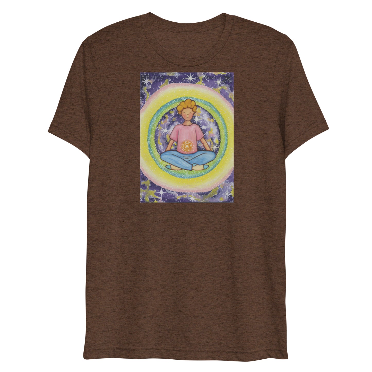 Unisex Tri-Blend T-Shirt (the solar plexus chakra)