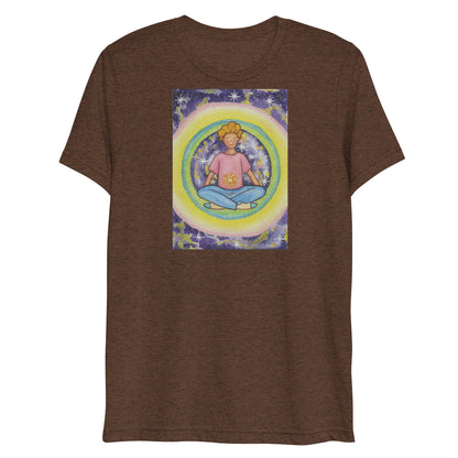 Unisex Tri-Blend T-Shirt (the solar plexus chakra)