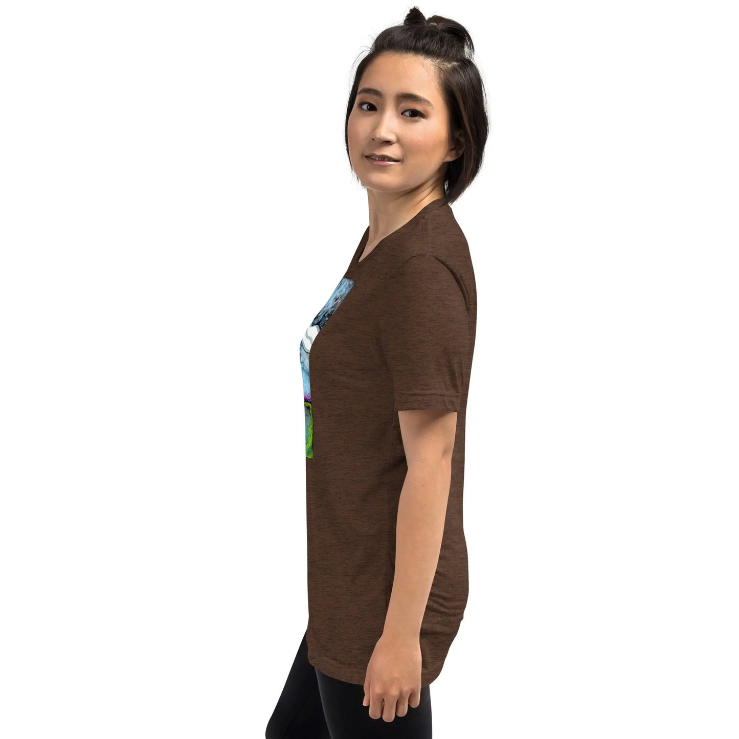 Unisex Tri-Blend T-shirt (the crown chakra)