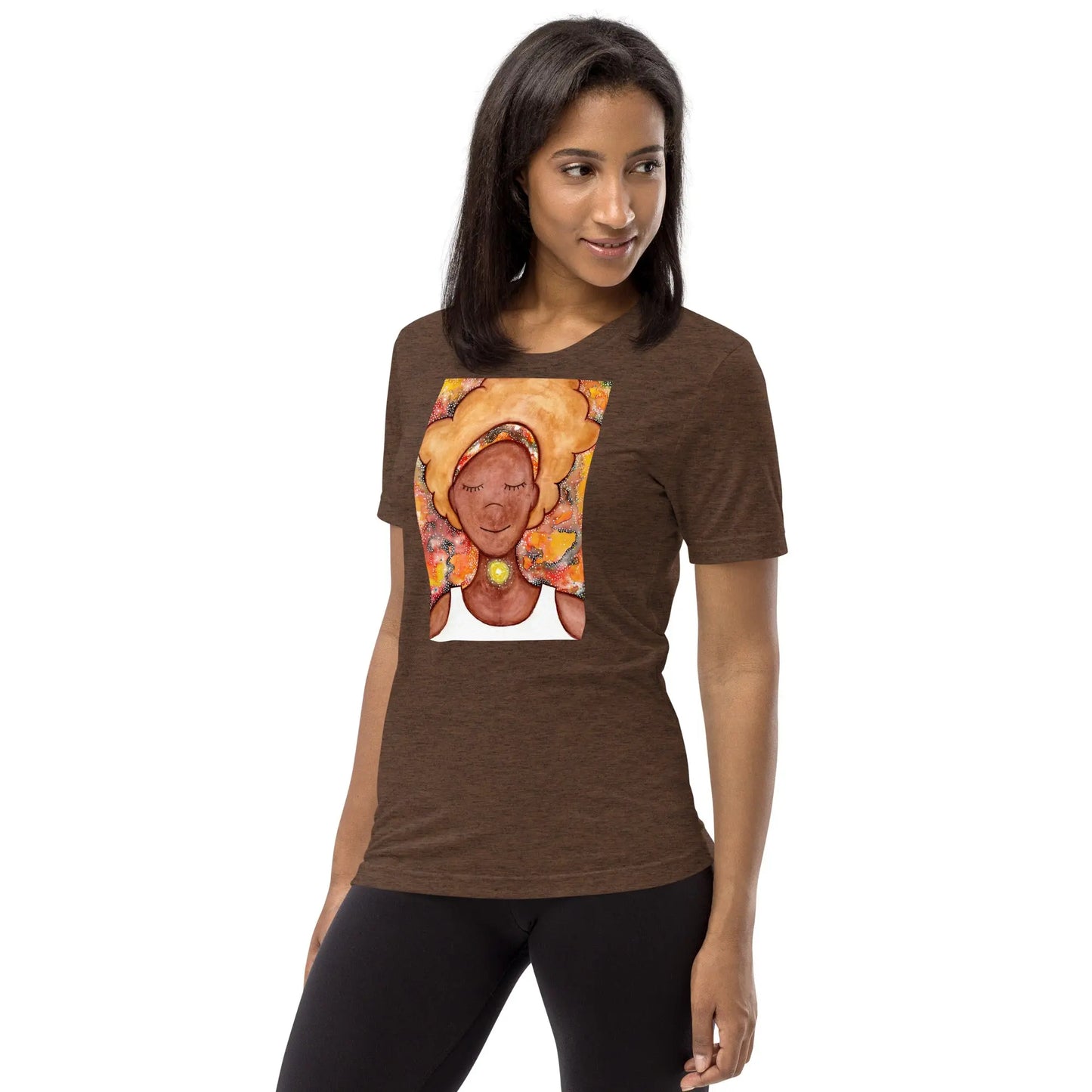 Unisex Tri-Blend T-shirt (the throat chakra)
