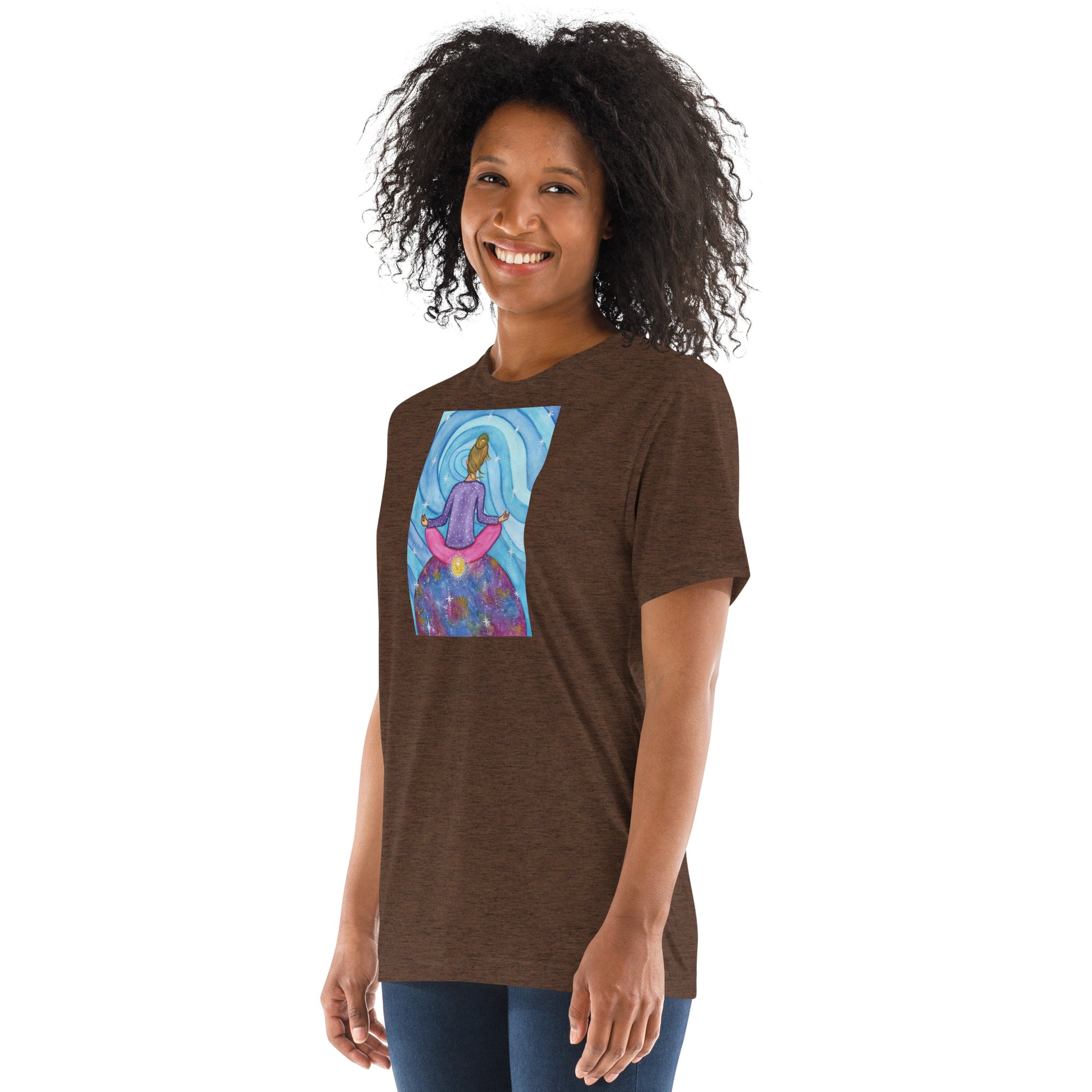 Unisex Tri-Blend T-Shirt (the root chakra)
