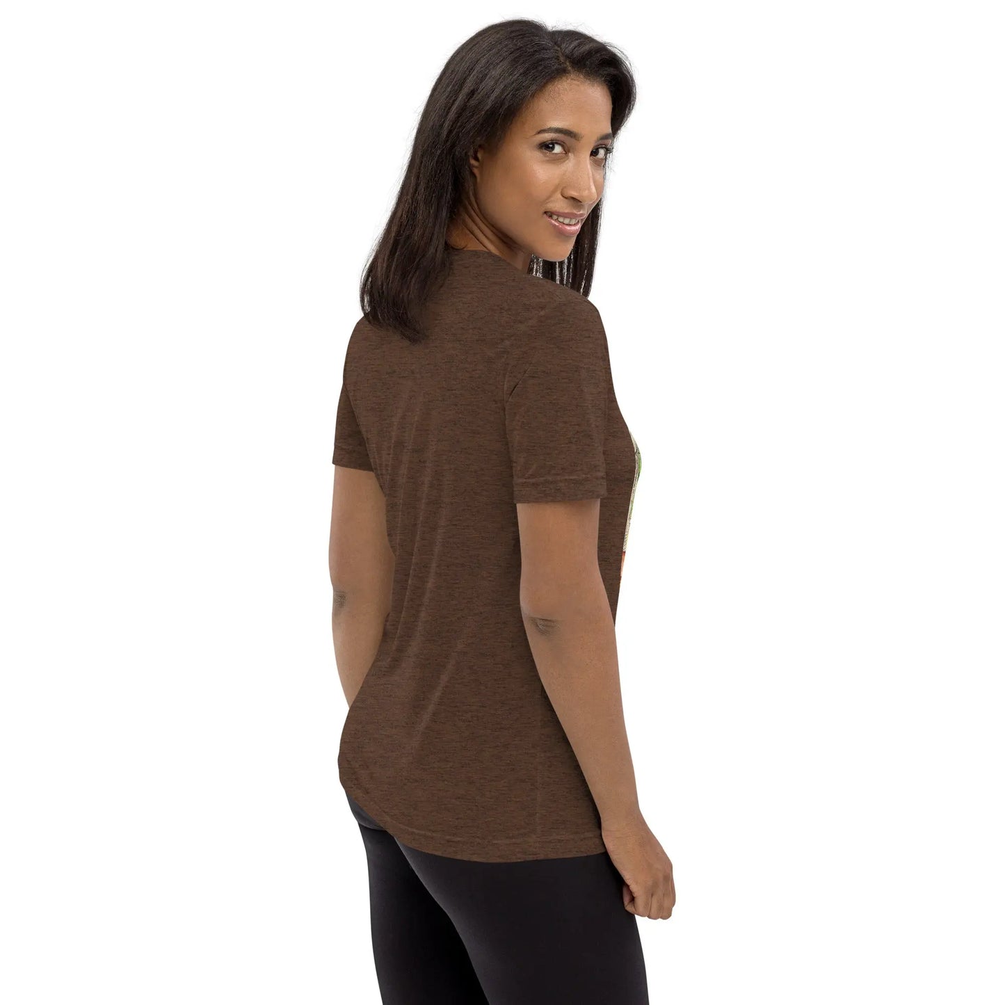 Unisex Tri-Blend T-shirt (meditating on a still flame)