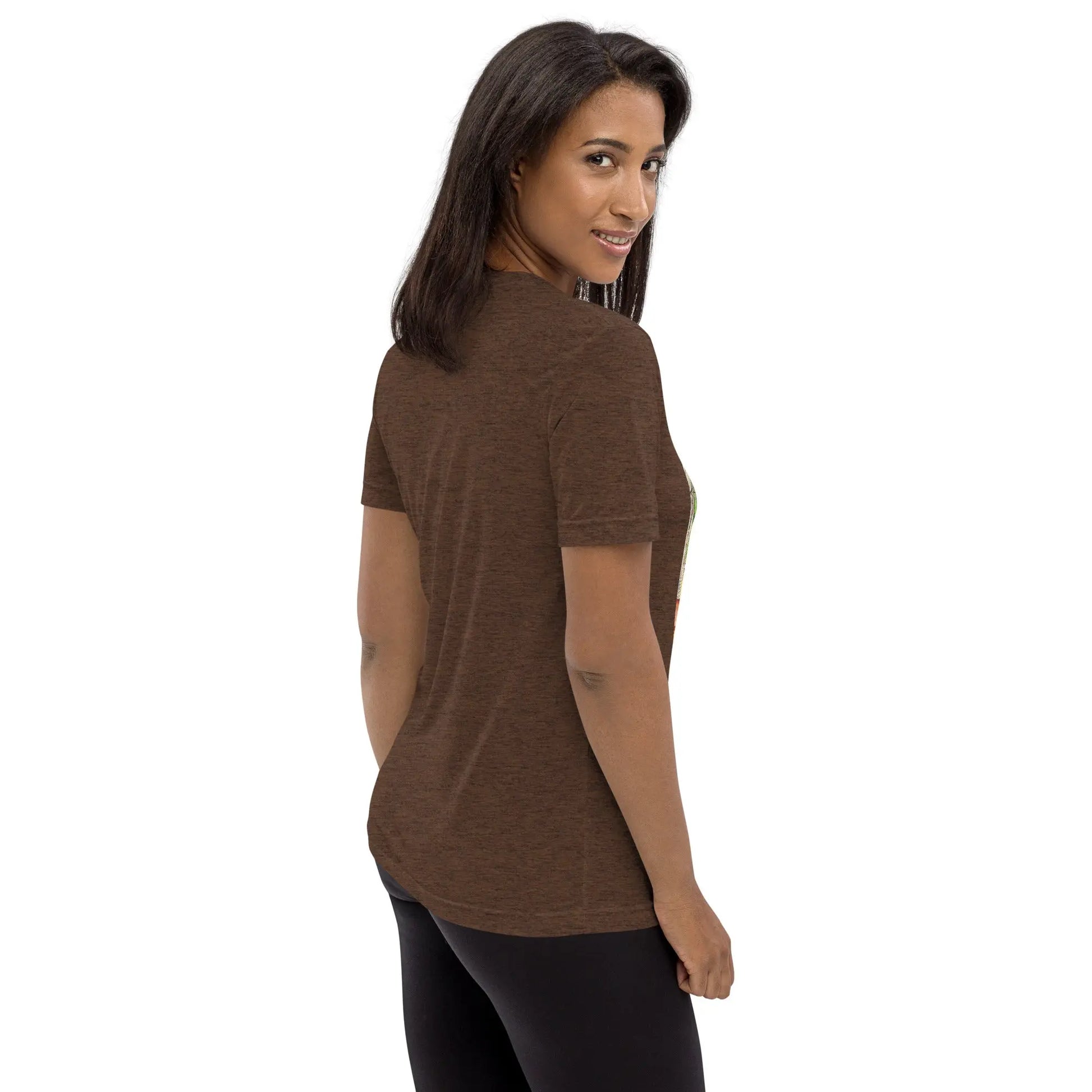 Unisex Tri-Blend T-shirt (meditating on a still flame)