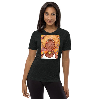 Unisex Tri-Blend T-shirt (the throat chakra)