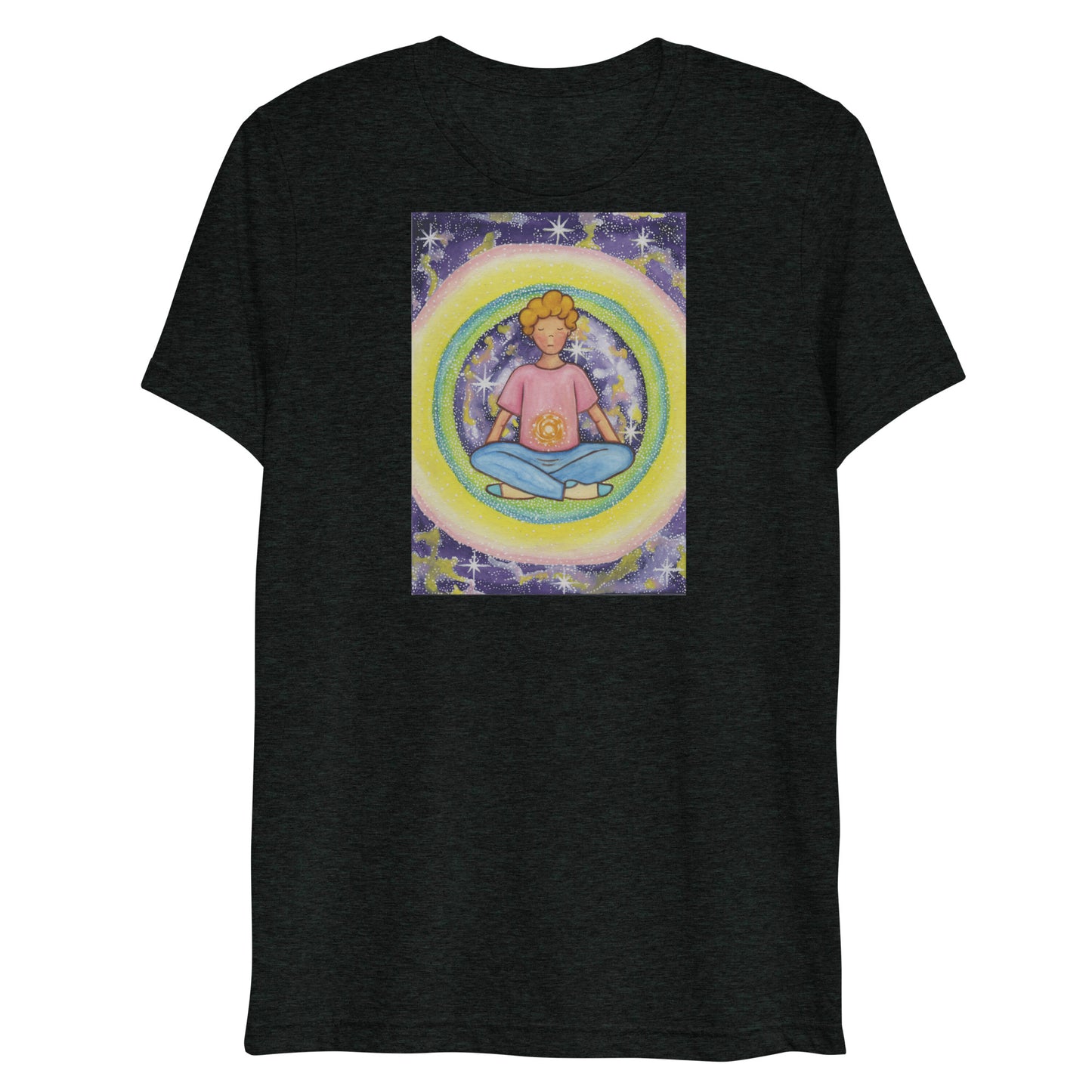 Unisex Tri-Blend T-Shirt (the solar plexus chakra)