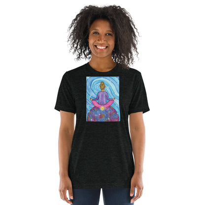Unisex Tri-Blend T-Shirt (the root chakra)