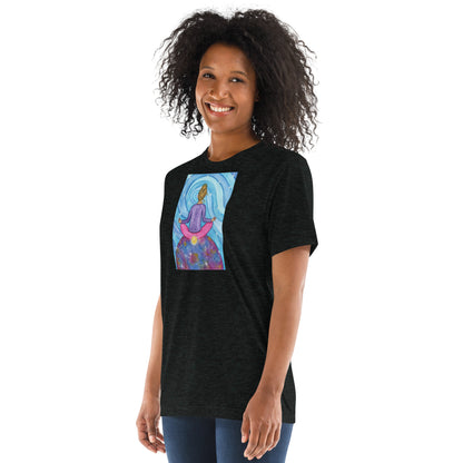 Unisex Tri-Blend T-Shirt (the root chakra)