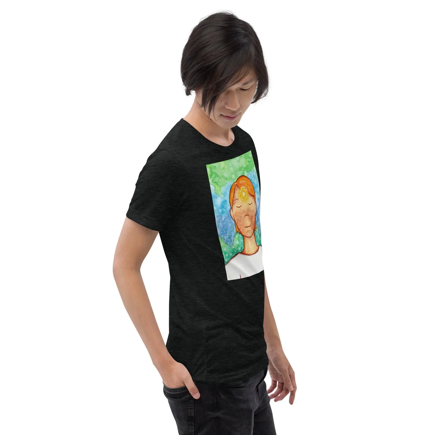 Unisex Tri-Blend T-shirt (the brow chakra)