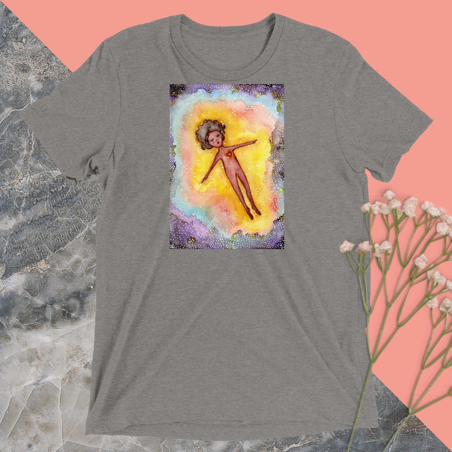 Unisex Tri-Blend T-shirt (the astral body)