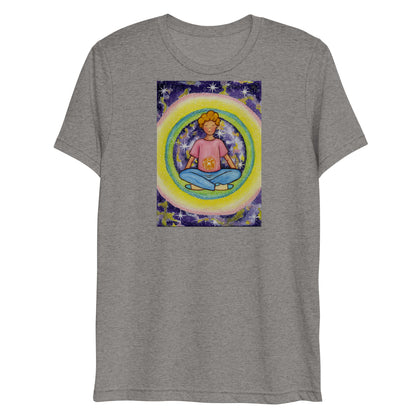 Unisex Tri-Blend T-Shirt (the solar plexus chakra)
