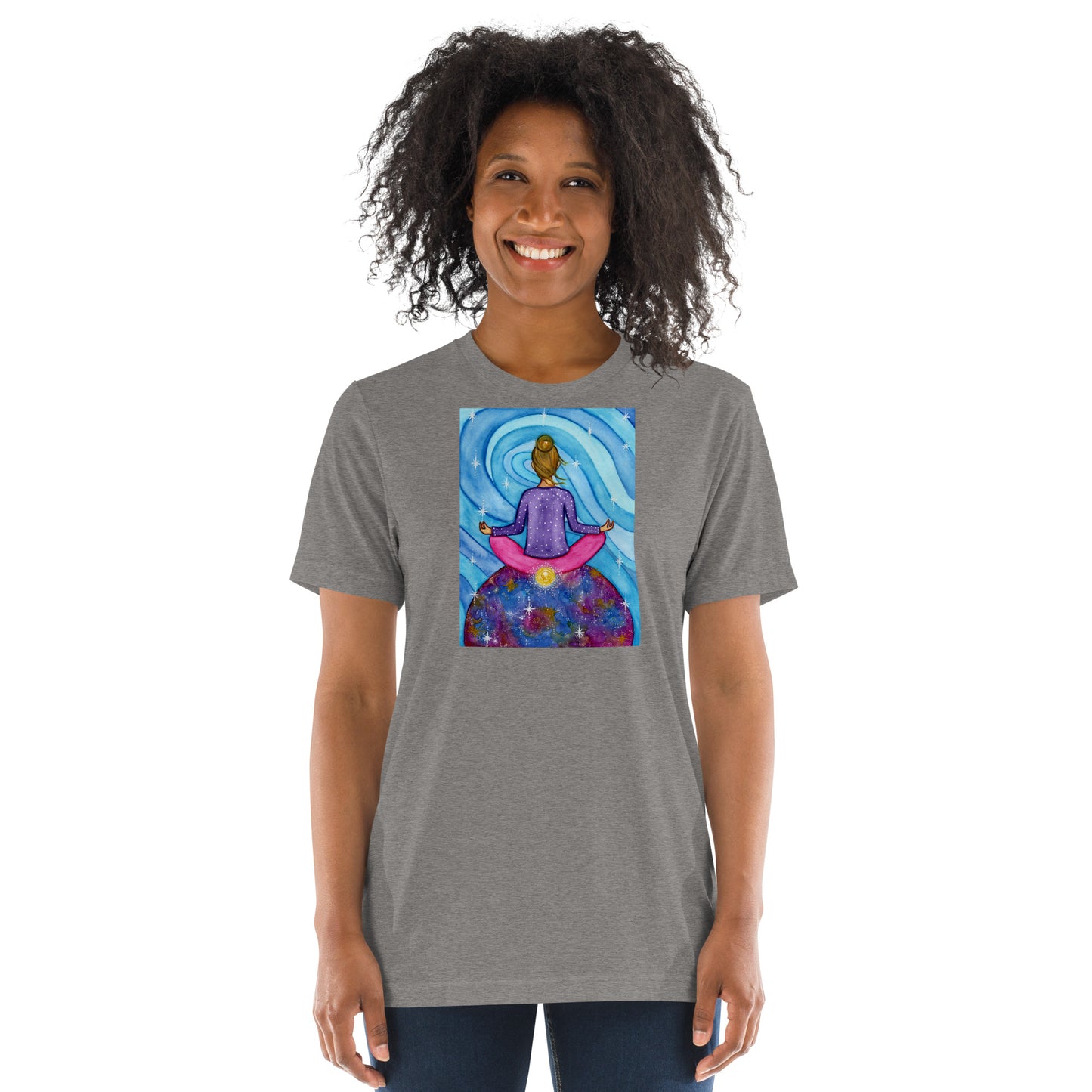 Unisex Tri-Blend T-Shirt (the root chakra)