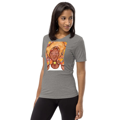 Unisex Tri-Blend T-shirt (the throat chakra)