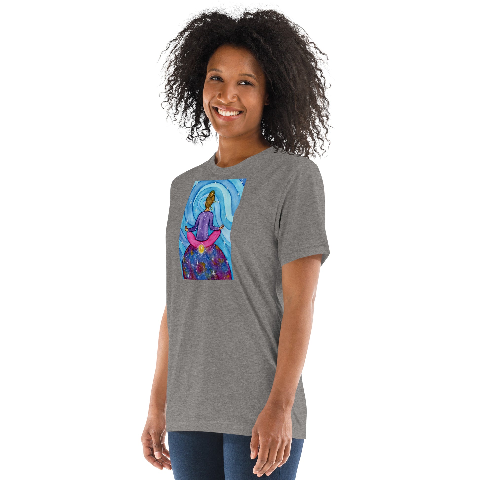Unisex Tri-Blend T-Shirt (the root chakra)
