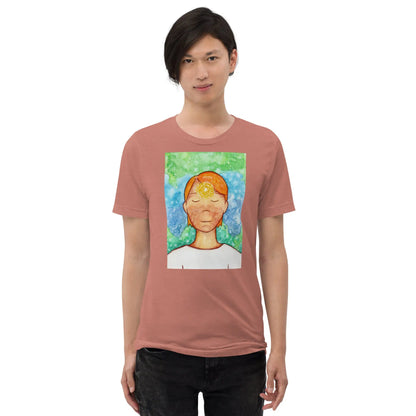 Unisex Tri-Blend T-shirt (the brow chakra)
