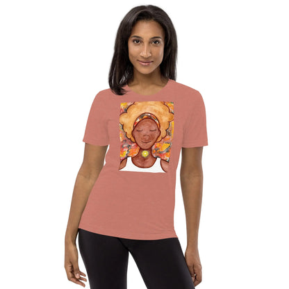 Unisex Tri-Blend T-shirt (the throat chakra)