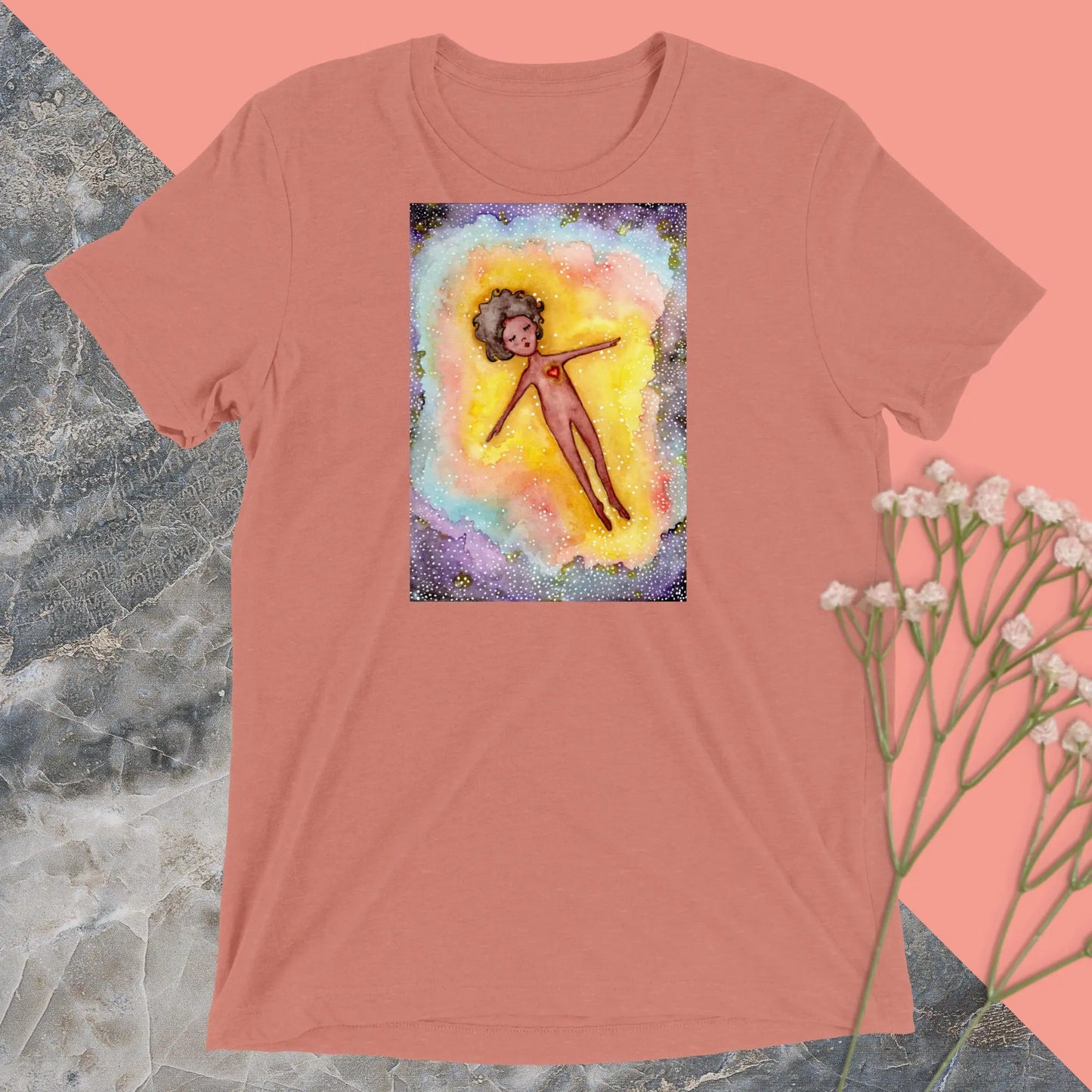 Unisex Tri-Blend T-shirt (the astral body)