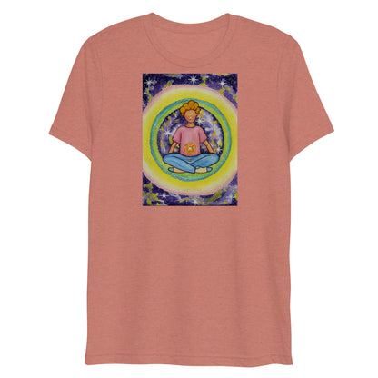 Unisex Tri-Blend T-Shirt (the solar plexus chakra)
