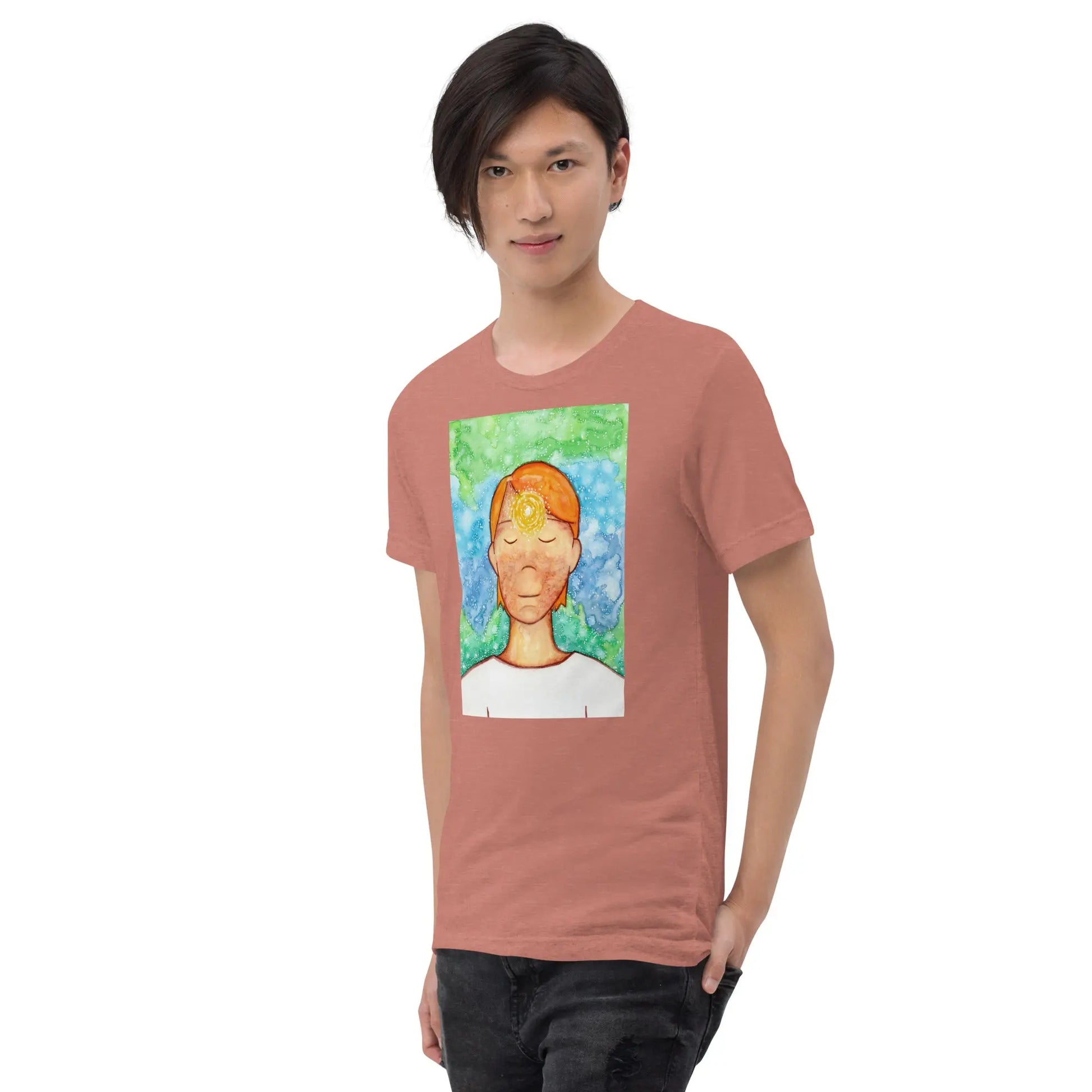 Unisex Tri-Blend T-shirt (the brow chakra)