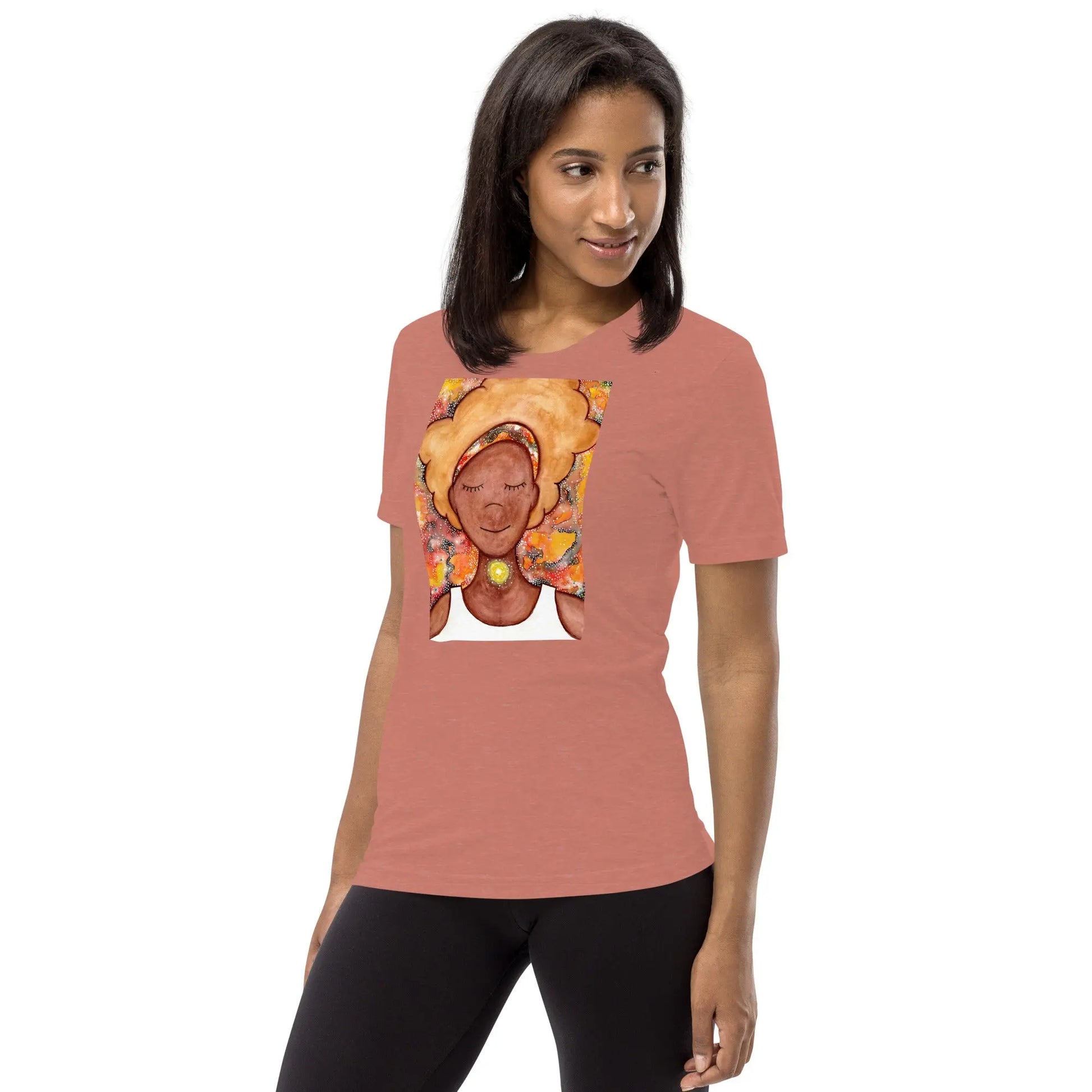 Unisex Tri-Blend T-shirt (the throat chakra)