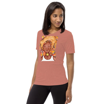 Unisex Tri-Blend T-shirt (the throat chakra)