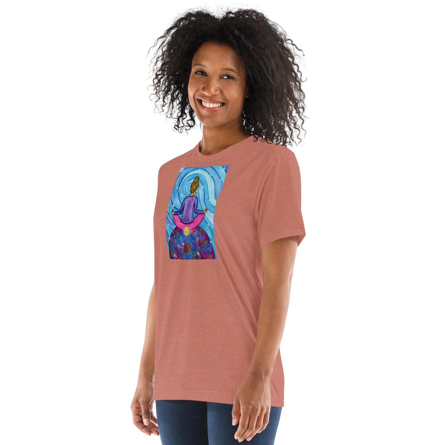 Unisex Tri-Blend T-Shirt (the root chakra)