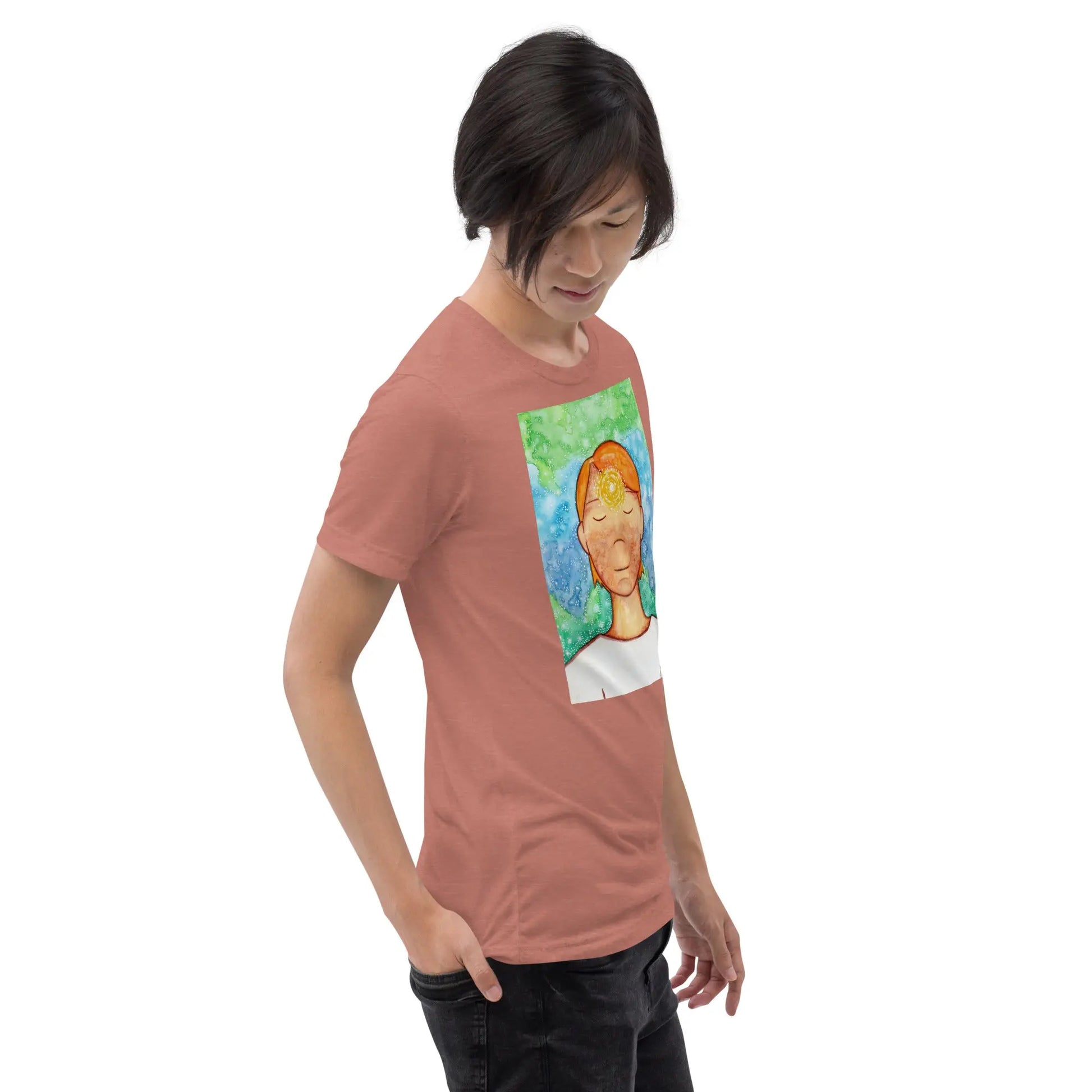 Unisex Tri-Blend T-shirt (the brow chakra)