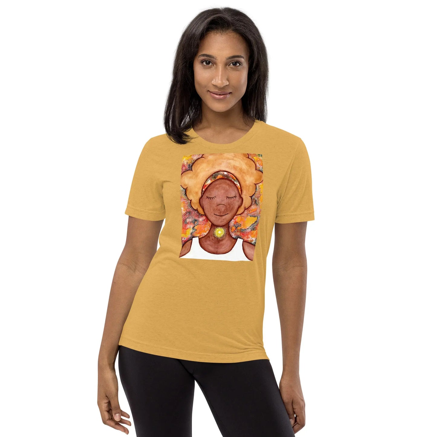 Unisex Tri-Blend T-shirt (the throat chakra)
