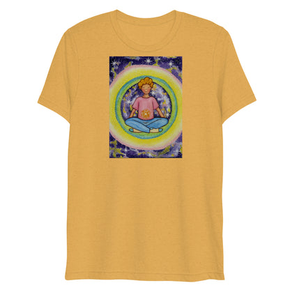 Unisex Tri-Blend T-Shirt (the solar plexus chakra)