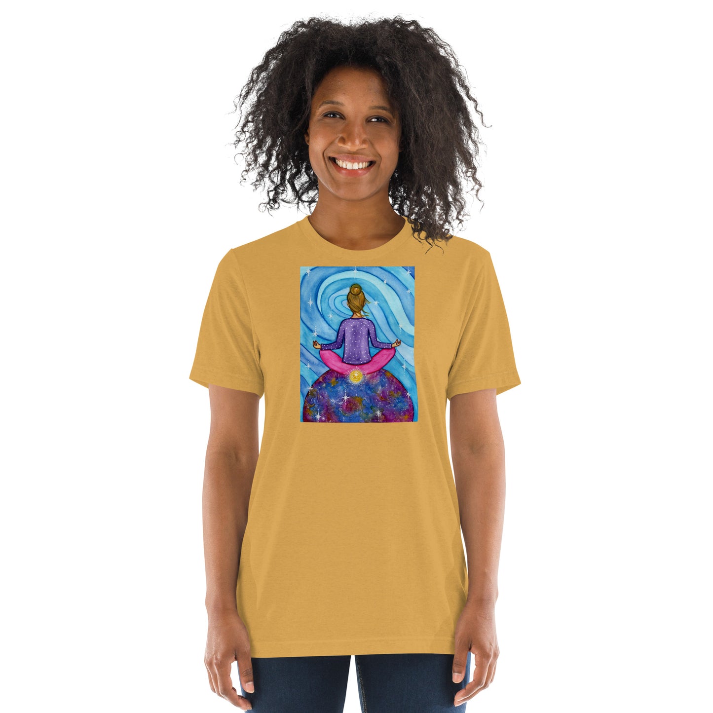 Unisex Tri-Blend T-Shirt (the root chakra)