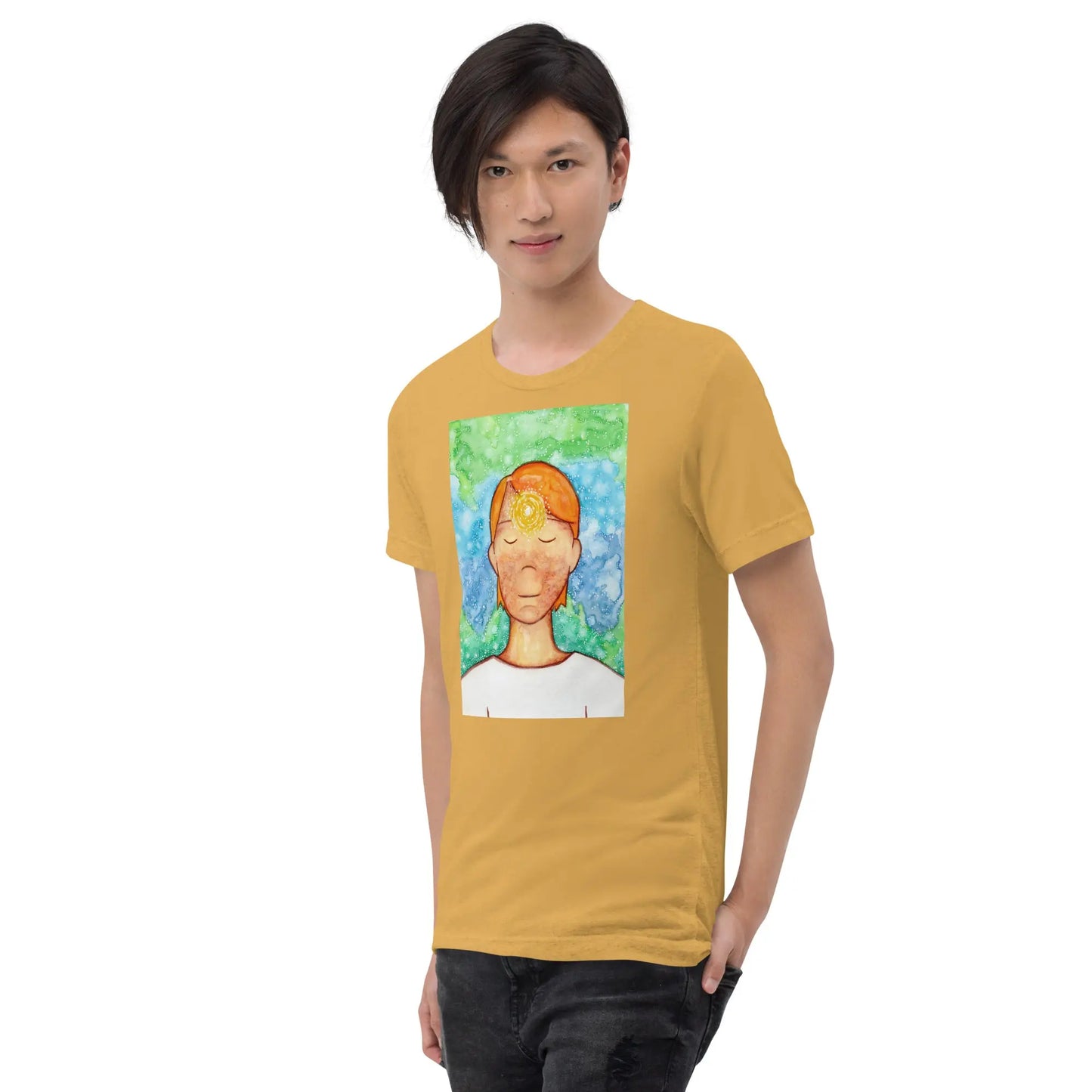 Unisex Tri-Blend T-shirt (the brow chakra)