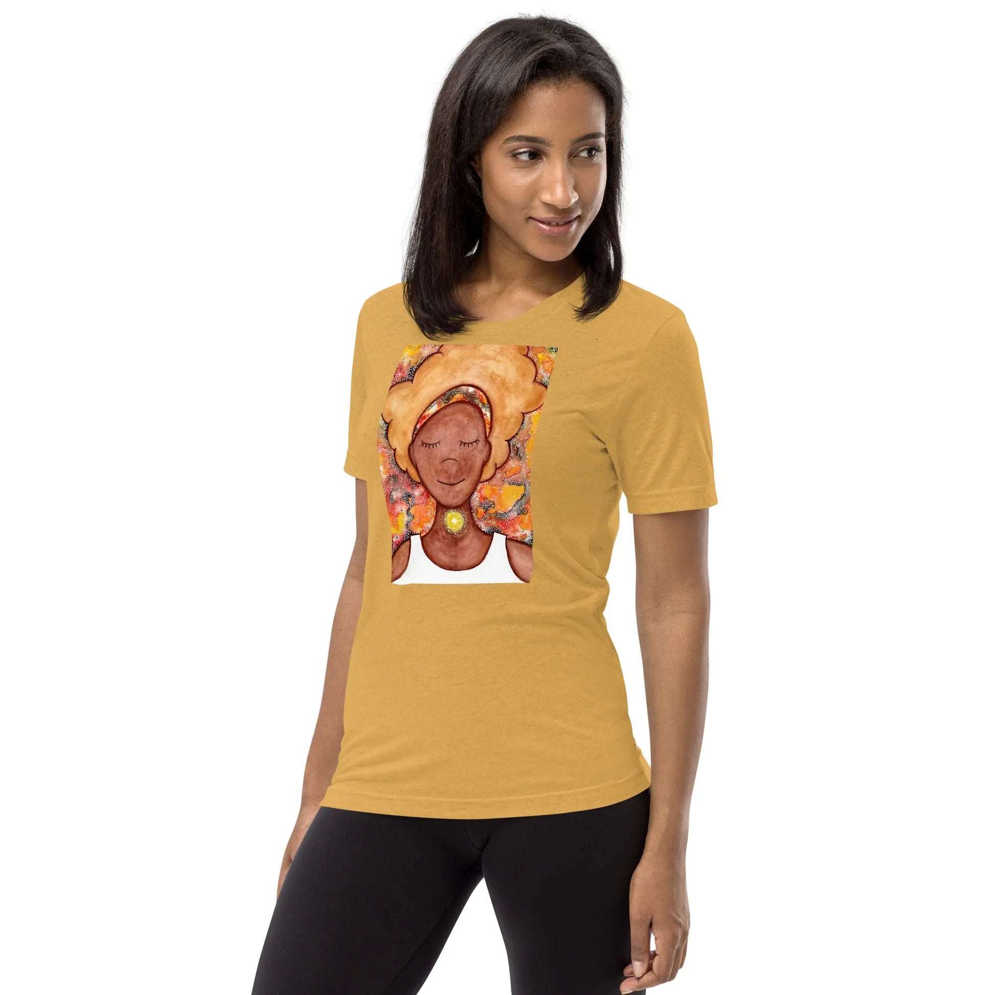 Unisex Tri-Blend T-shirt (the throat chakra)