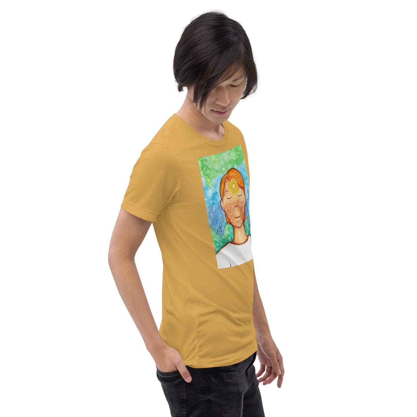 Unisex Tri-Blend T-shirt (the brow chakra)