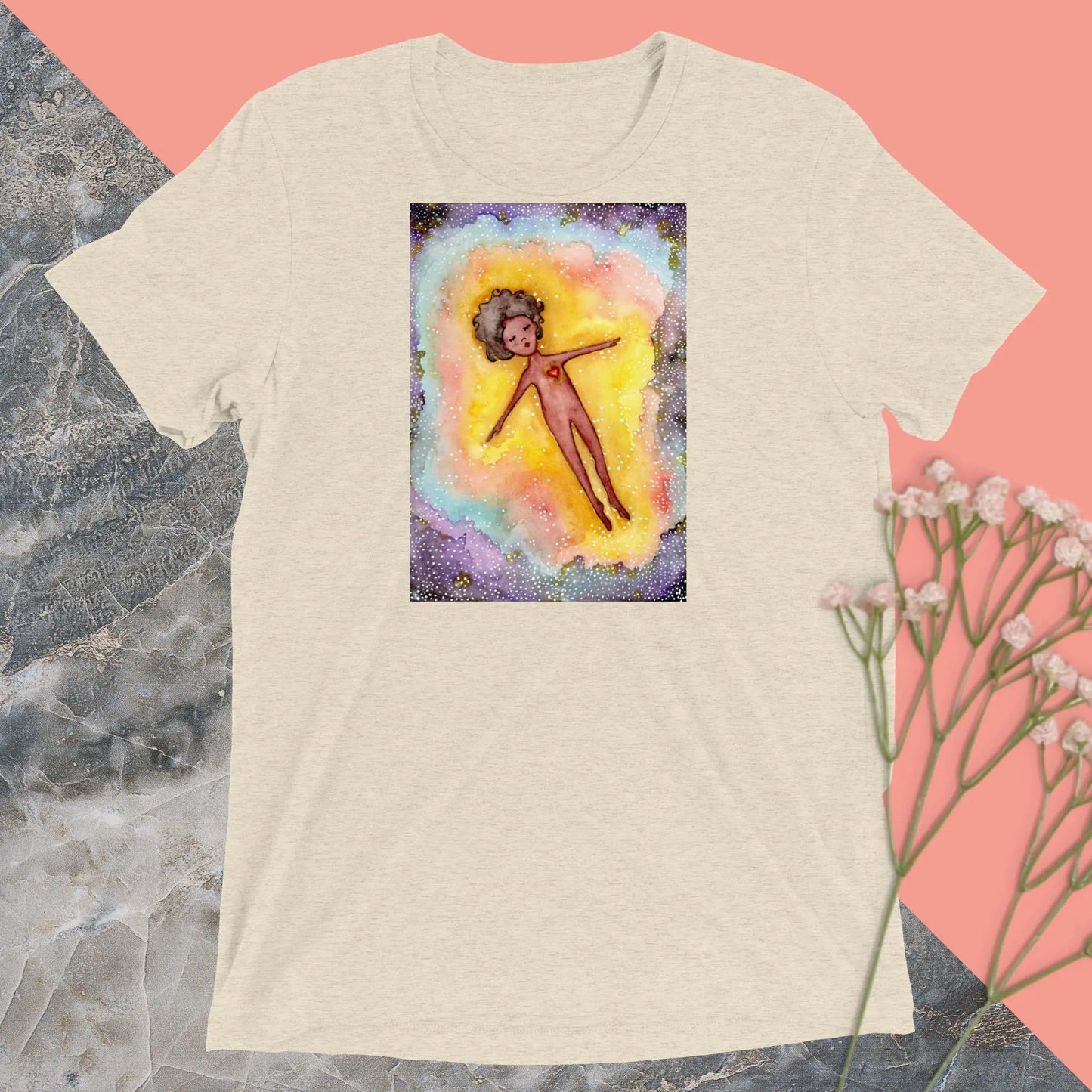 Unisex Tri-Blend T-shirt (the astral body)