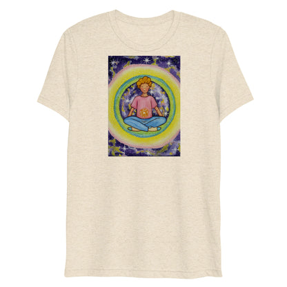 Unisex Tri-Blend T-Shirt (the solar plexus chakra)