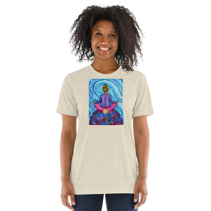 Unisex Tri-Blend T-Shirt (the root chakra)