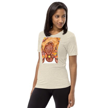 Unisex Tri-Blend T-shirt (the throat chakra)