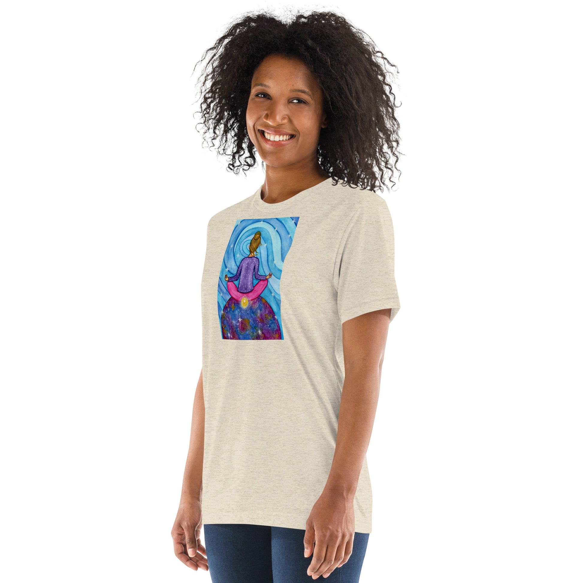 Unisex Tri-Blend T-Shirt (the root chakra)