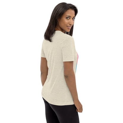 Unisex Tri-Blend T-shirt (the opening of the heart chakra)