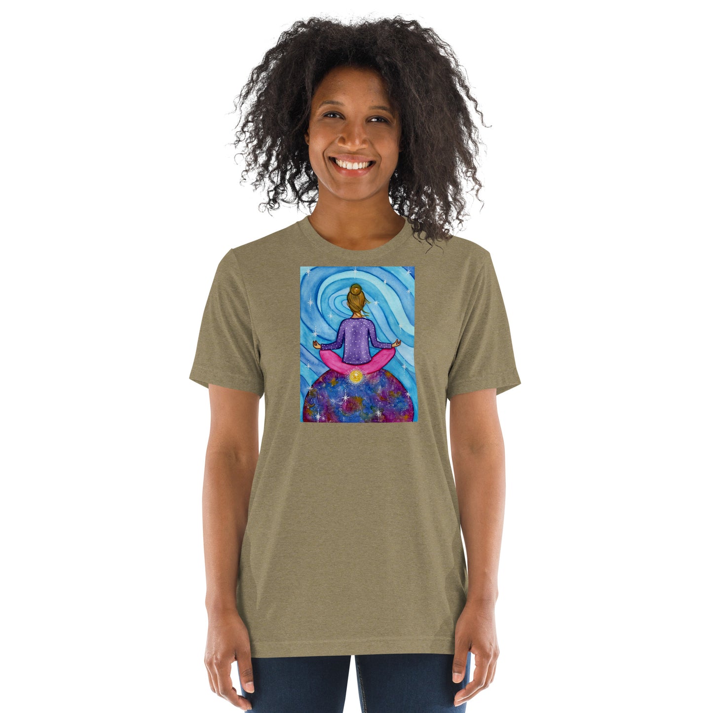 Unisex Tri-Blend T-Shirt (the root chakra)