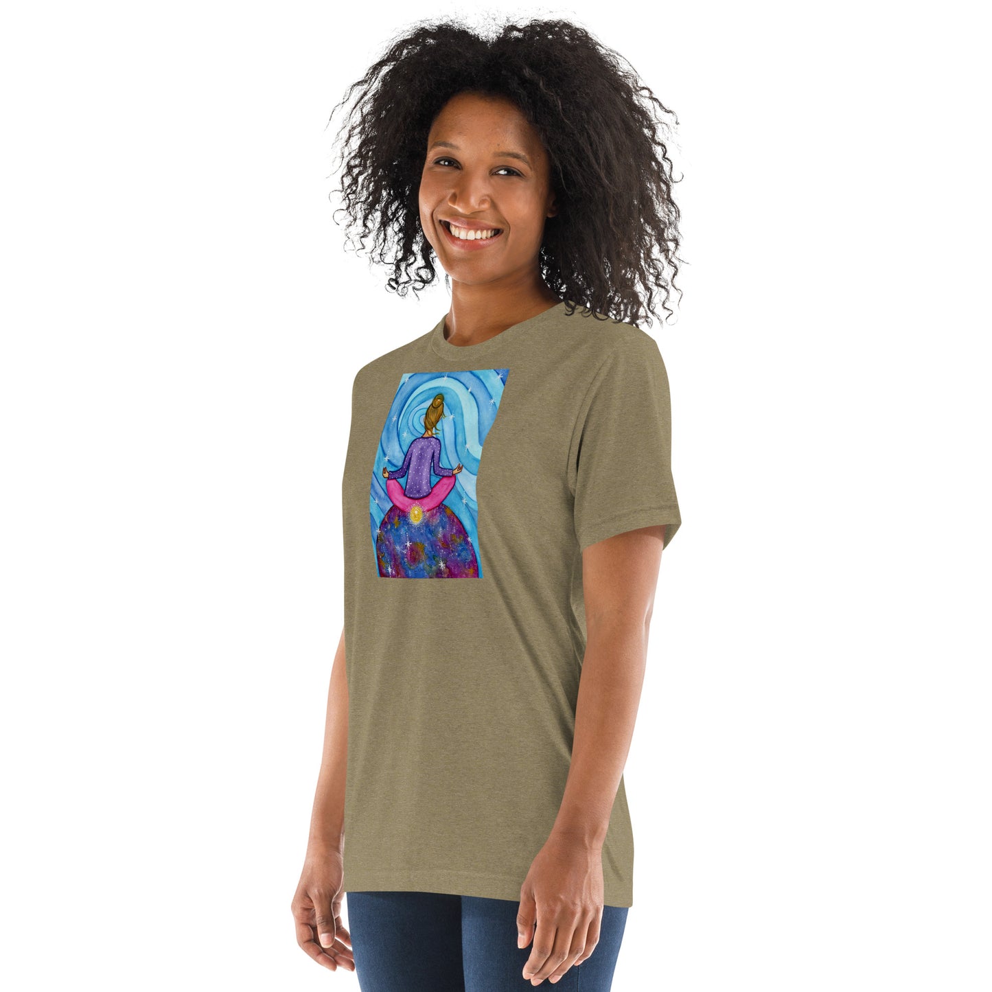Unisex Tri-Blend T-Shirt (the root chakra)