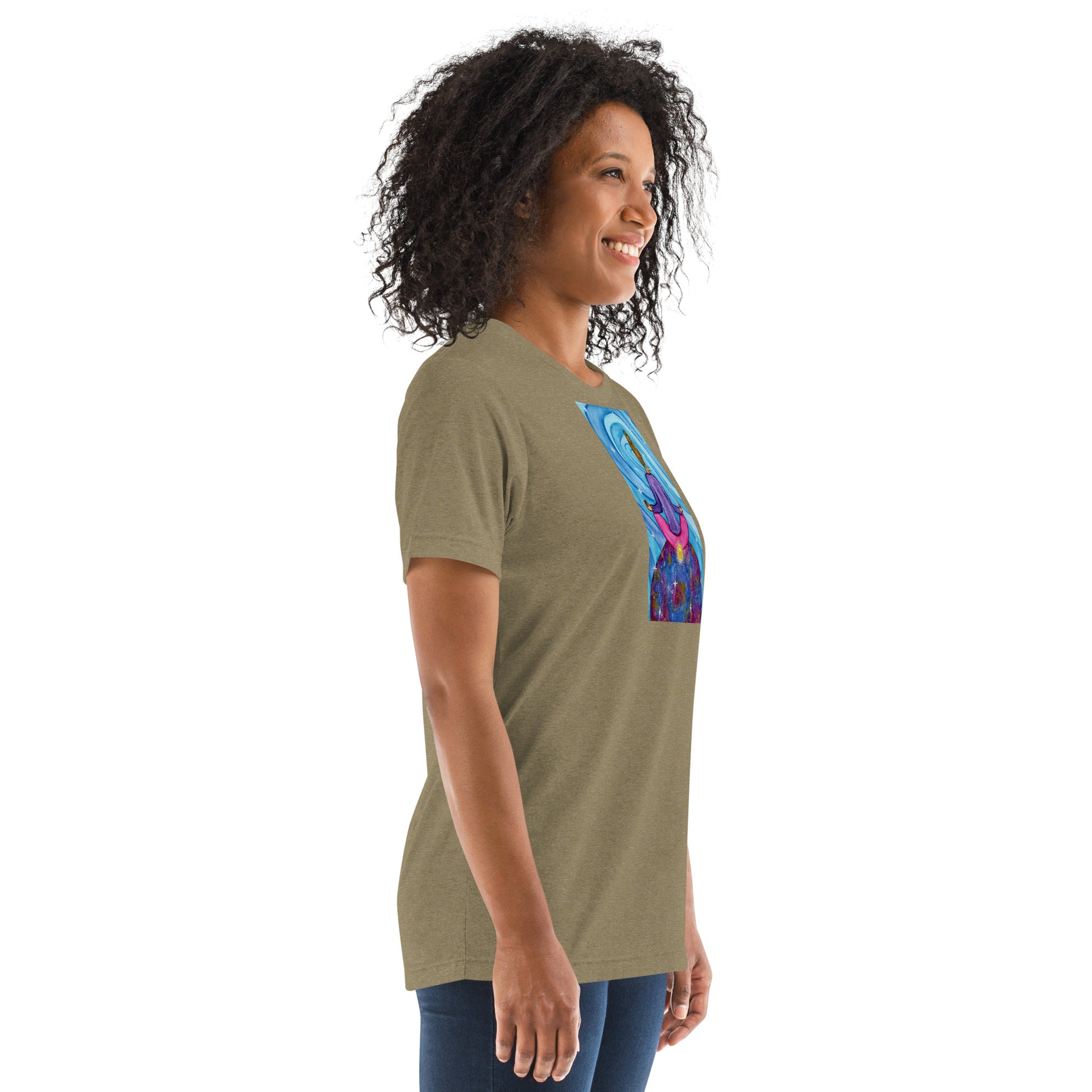 Unisex Tri-Blend T-Shirt (the root chakra)