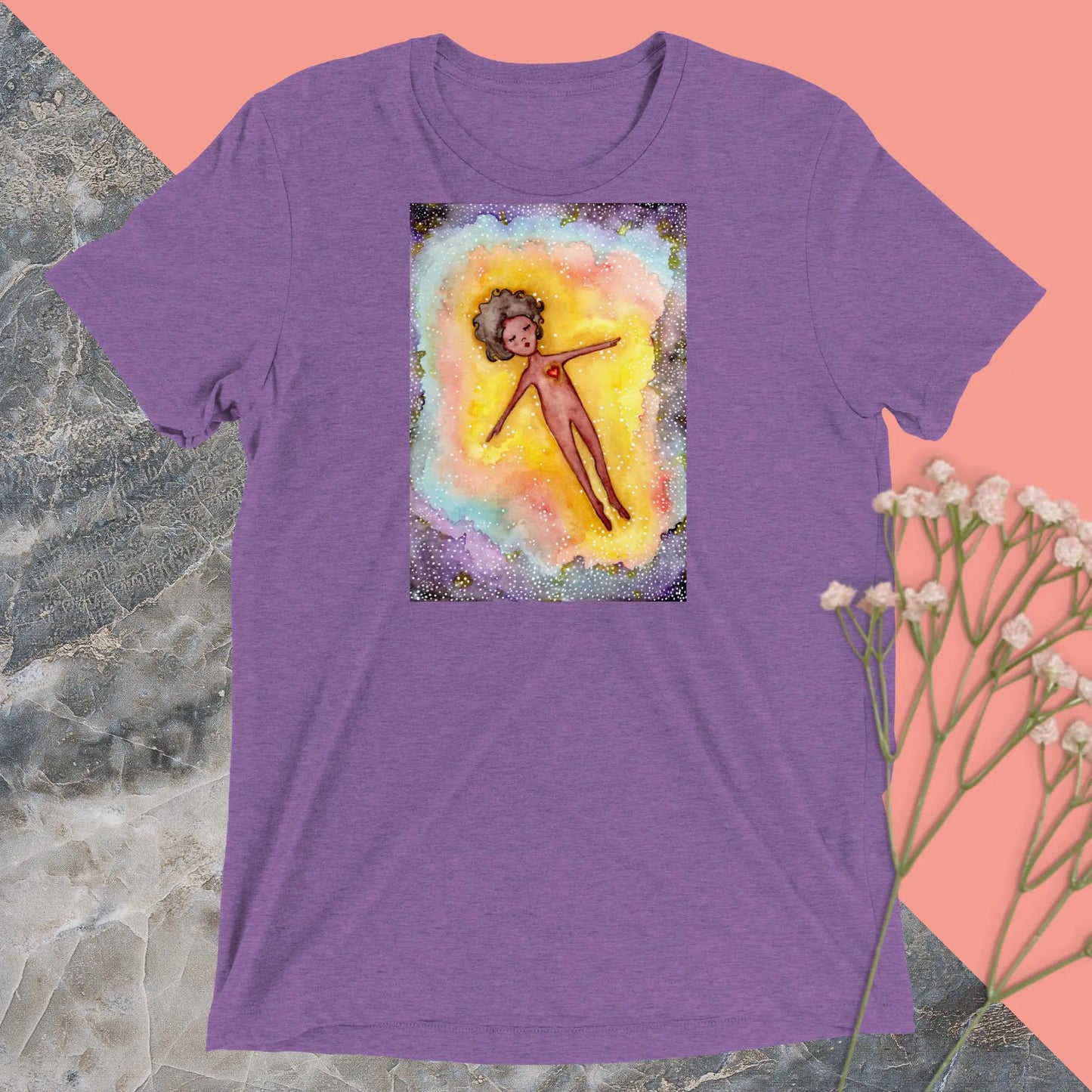 Unisex Tri-Blend T-shirt (the astral body)