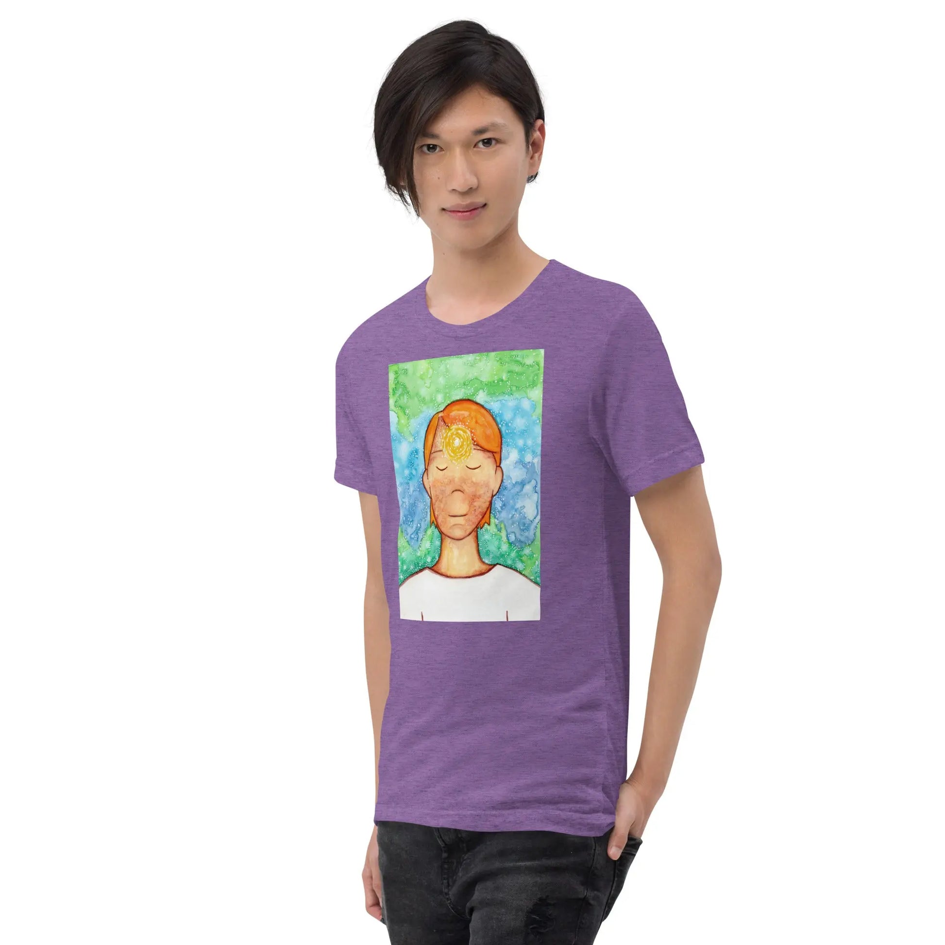 Unisex Tri-Blend T-shirt (the brow chakra)