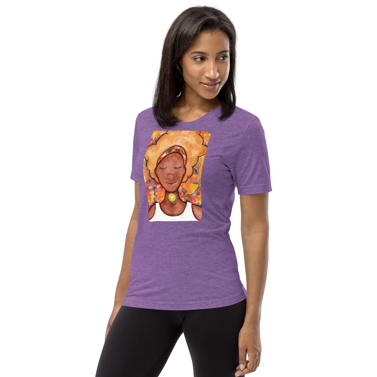 Unisex Tri-Blend T-shirt (the throat chakra)