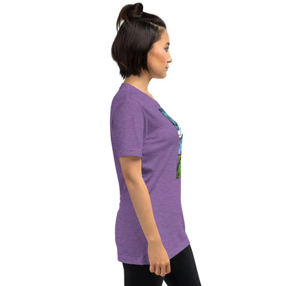 Unisex Tri-Blend T-shirt (the crown chakra)