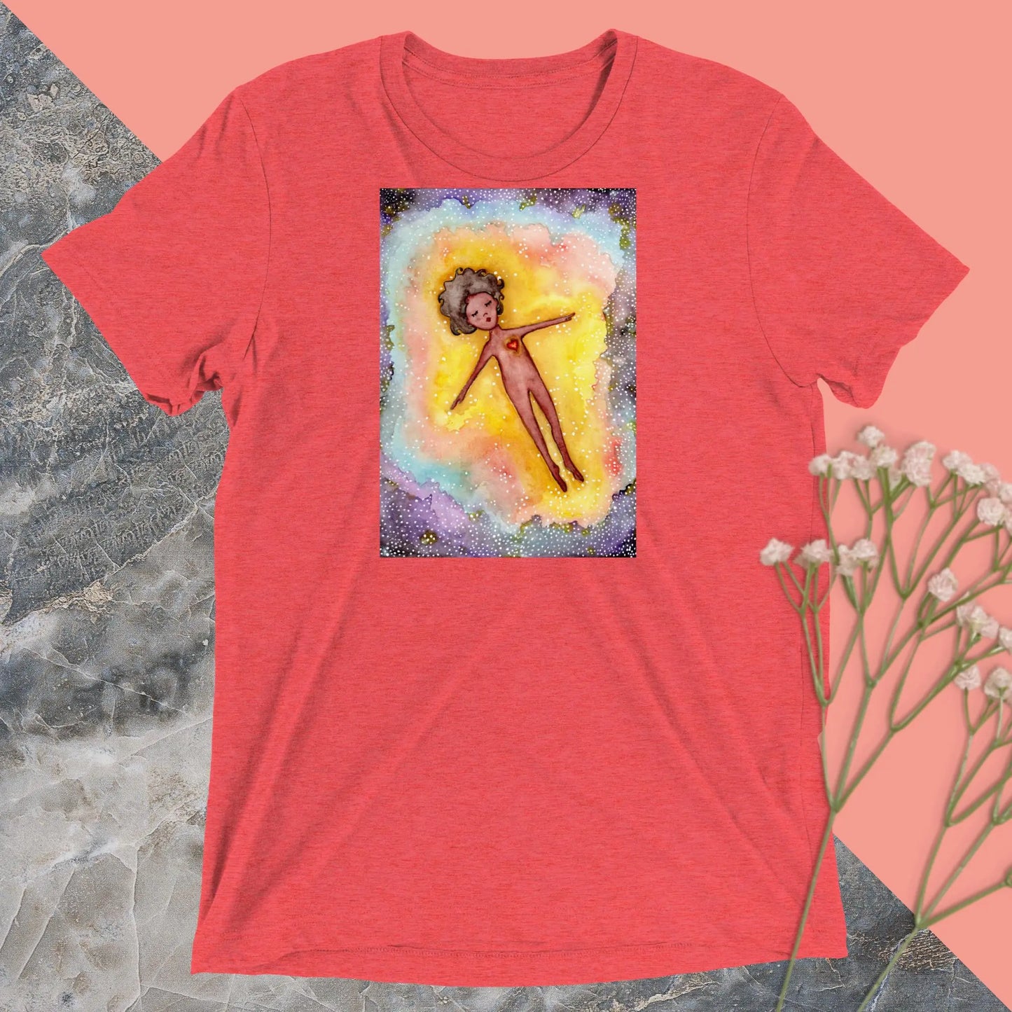 Unisex Tri-Blend T-shirt (the astral body)