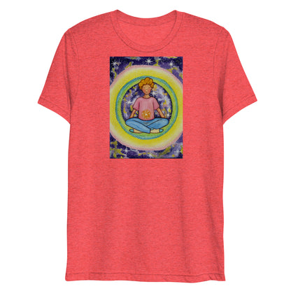 Unisex Tri-Blend T-Shirt (the solar plexus chakra)