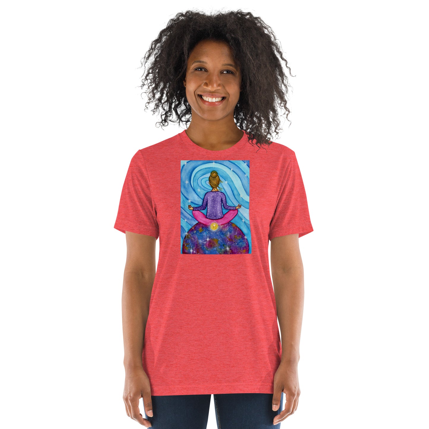 Unisex Tri-Blend T-Shirt (the root chakra)