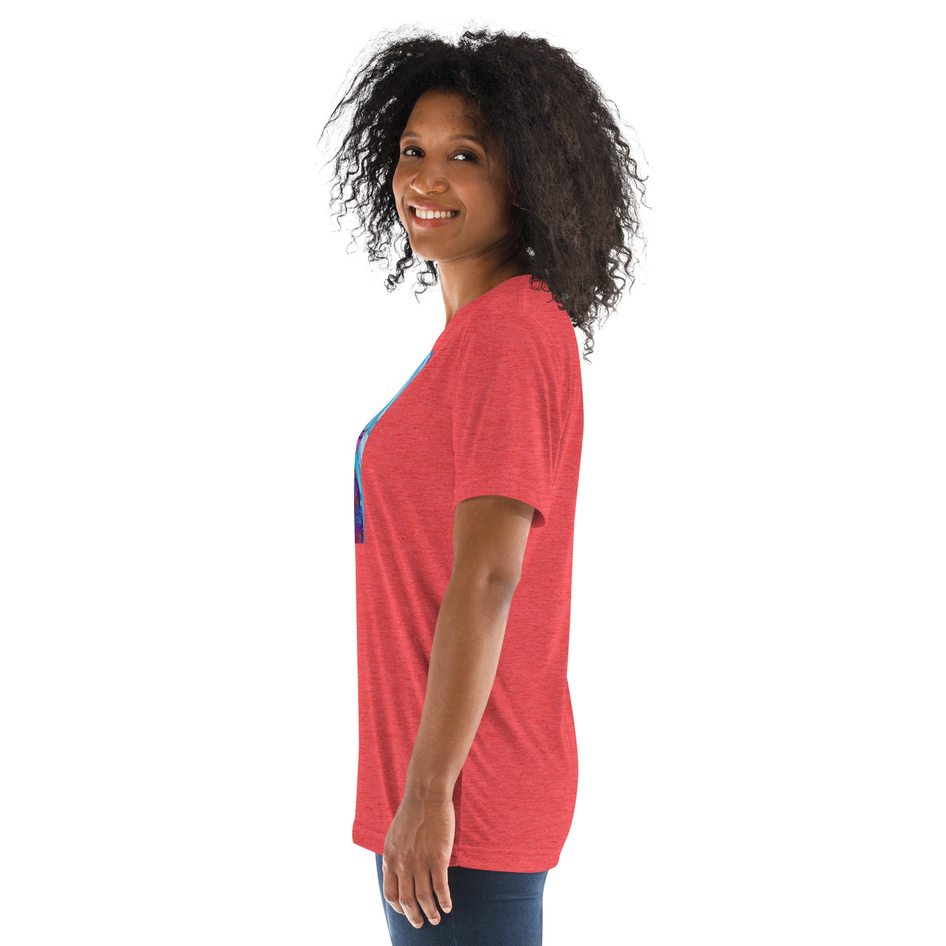 Unisex Tri-Blend T-Shirt (the root chakra)